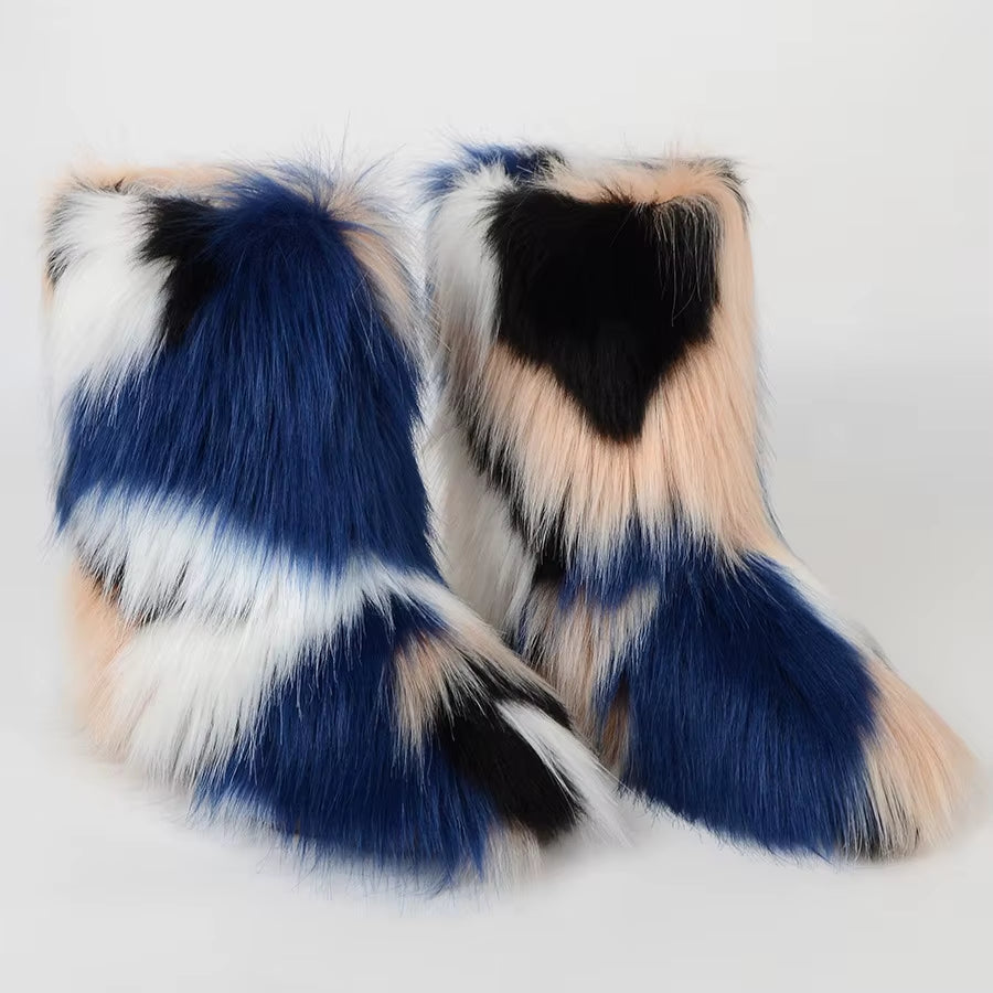 Faux Fur Boots