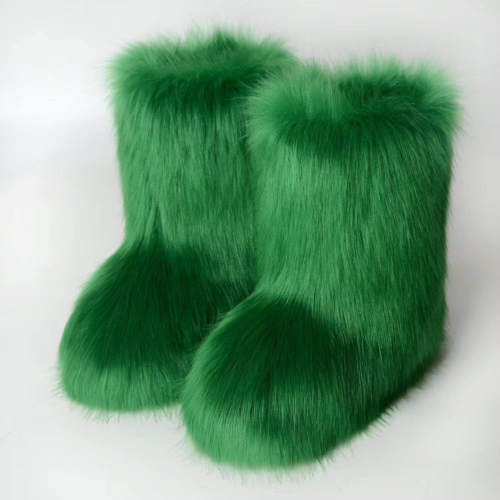 Faux Fur Boots