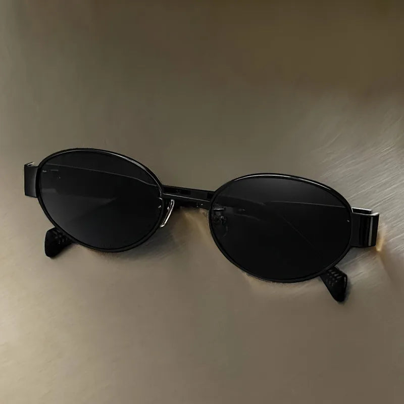 Retro Oval Sunglasses