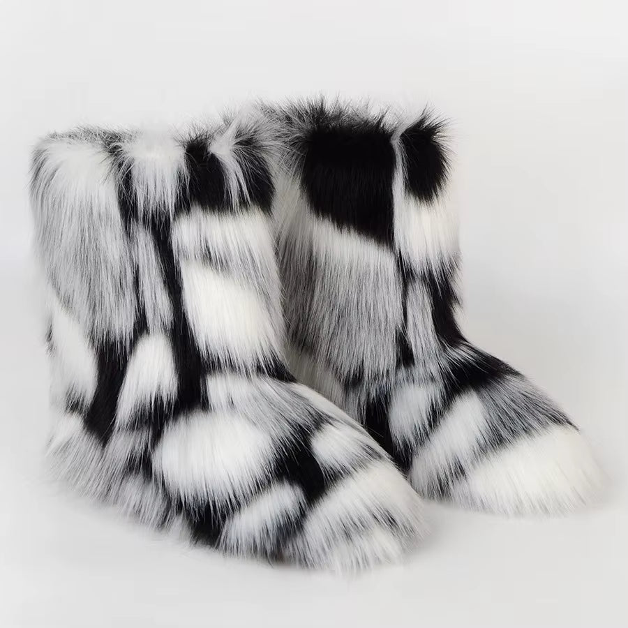 Faux Fur Boots