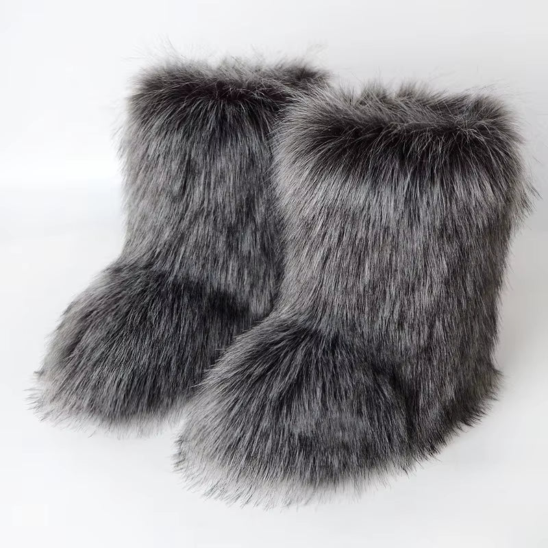 Faux Fur Boots