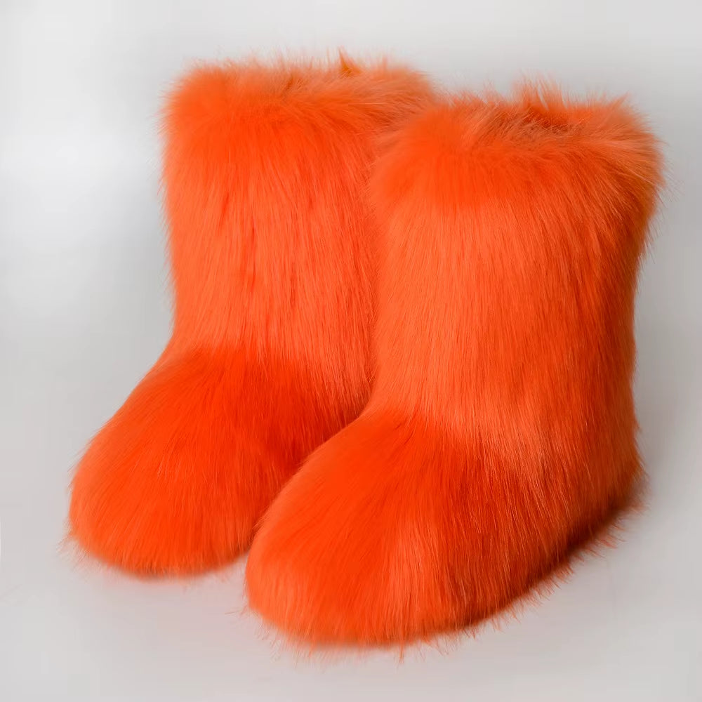 Faux Fur Boots