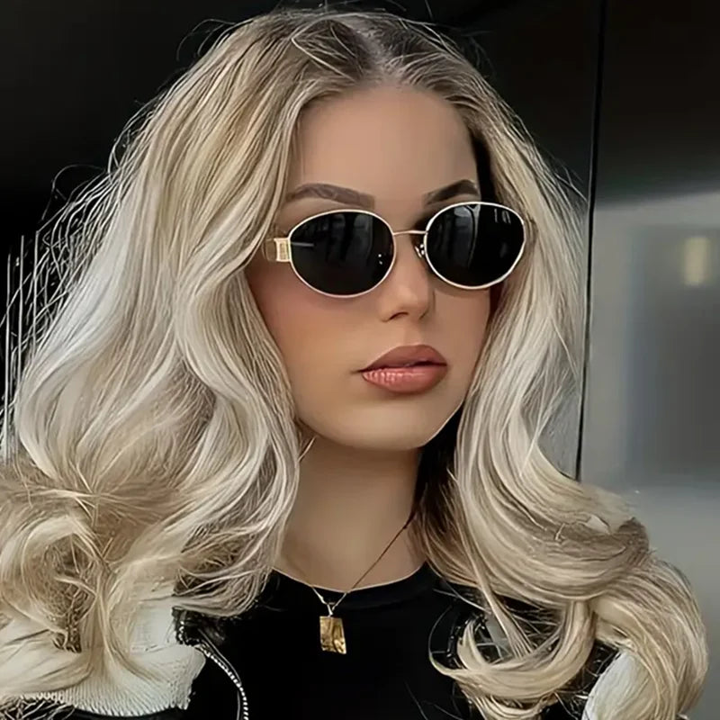 Retro Oval Sunglasses