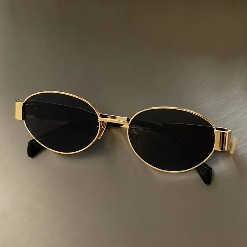 Retro Oval Sunglasses