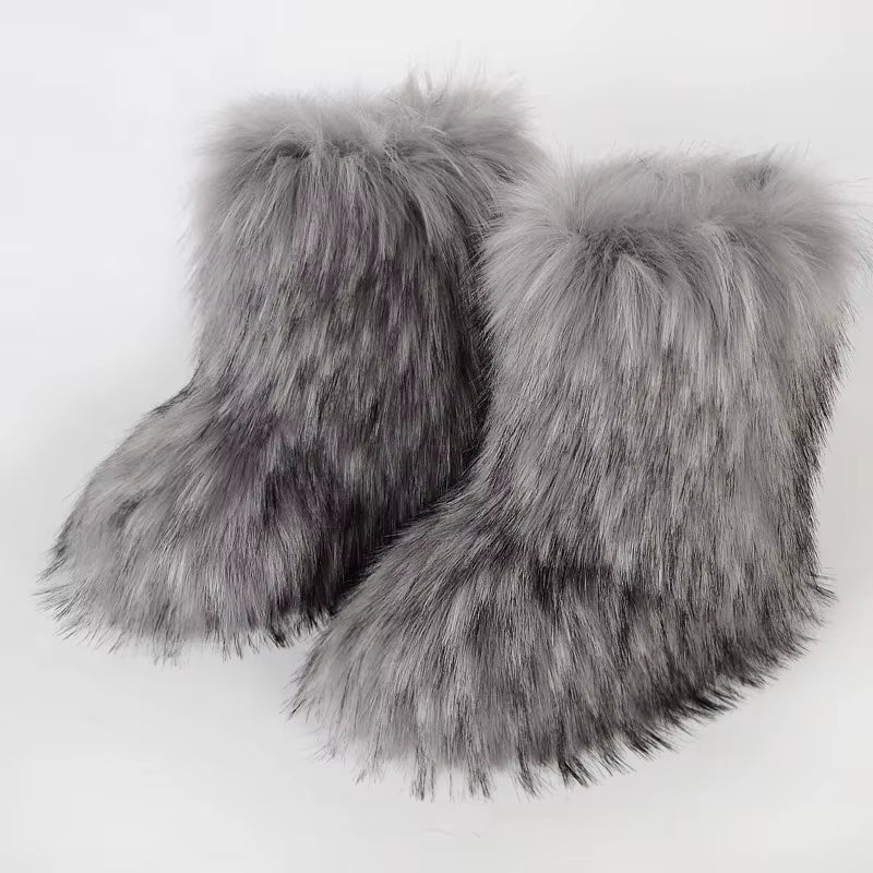 Faux Fur Boots