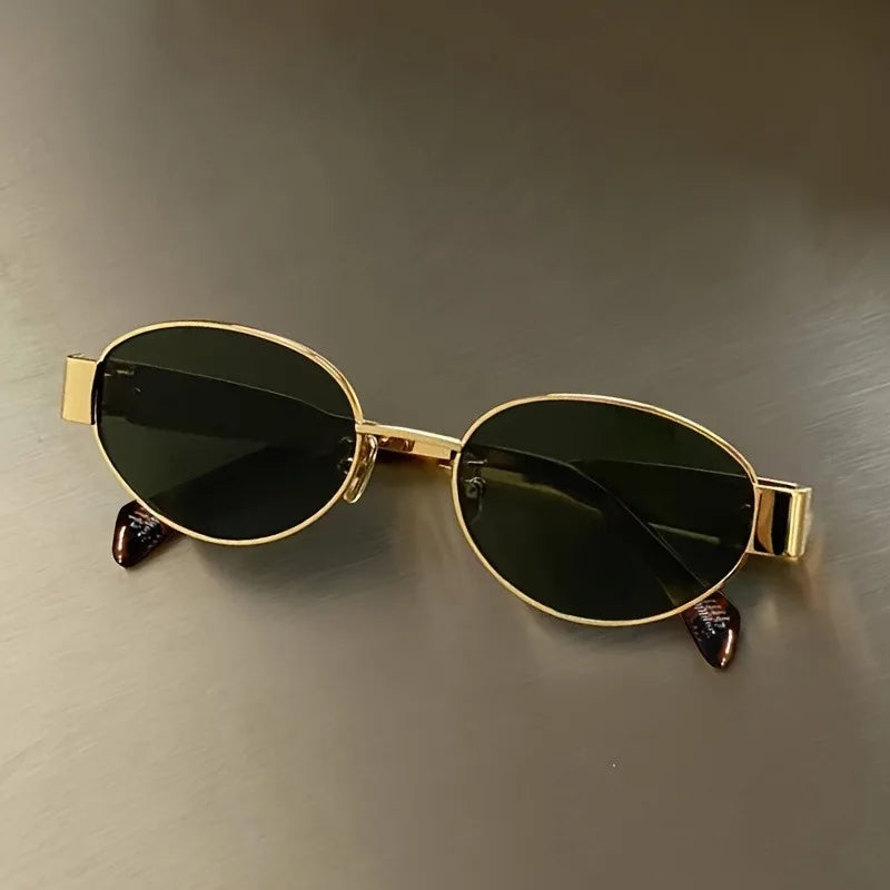 Retro Oval Sunglasses