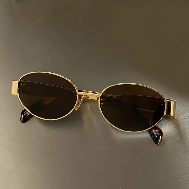 Retro Oval Sunglasses
