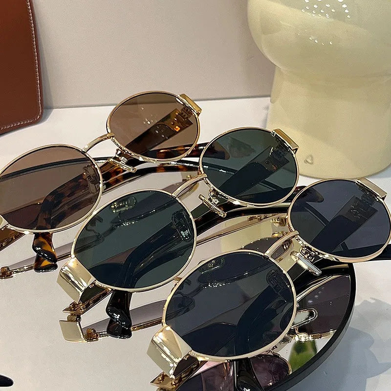 Retro Oval Sunglasses