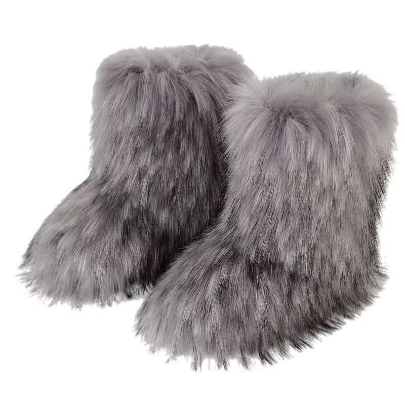 Faux Fur Boots